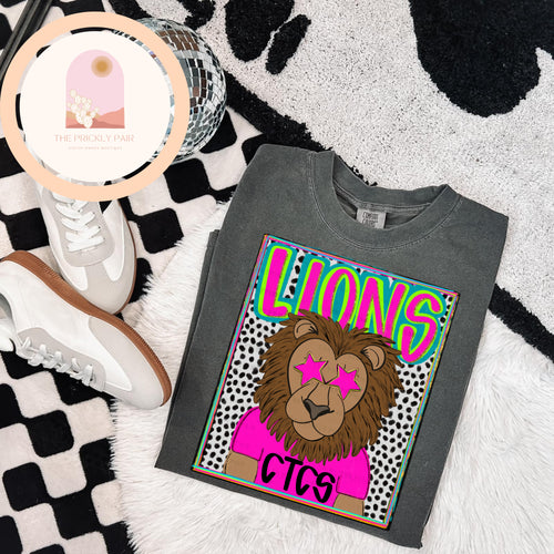 CTCS Green and Pink Lions Jersey