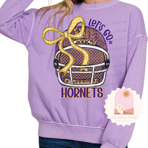 Let's Go Hornets (Purple & Gold)