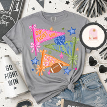 Load image into Gallery viewer, Colorful Football Pennants