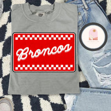 Load image into Gallery viewer, Broncos Red + White Checkered