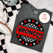 Load image into Gallery viewer, Broncos Red &amp; Gray Stars