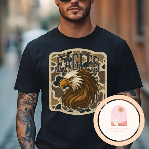 Eagles Camo Grunge