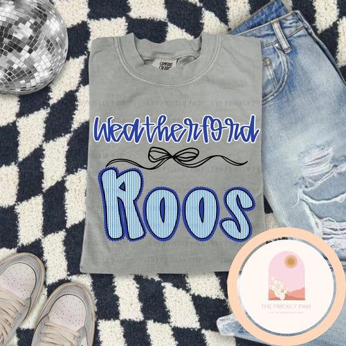 Weatherford Roos Blue Seersucker