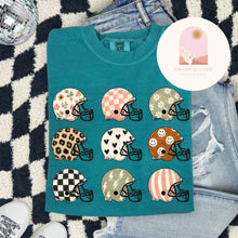 Load image into Gallery viewer, Boho Football Helmets