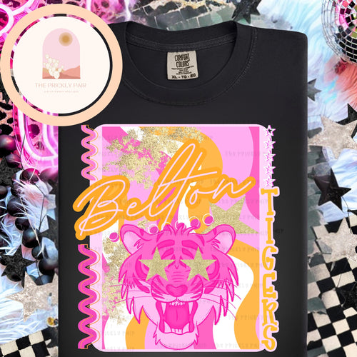 Belton Tigers (pink/orange)