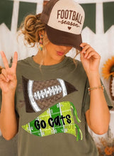 Load image into Gallery viewer, Custom football pennant (leave request in notes at checkout)