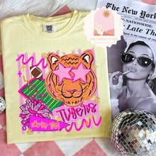 Load image into Gallery viewer, Pink Preppy Football Tiger
