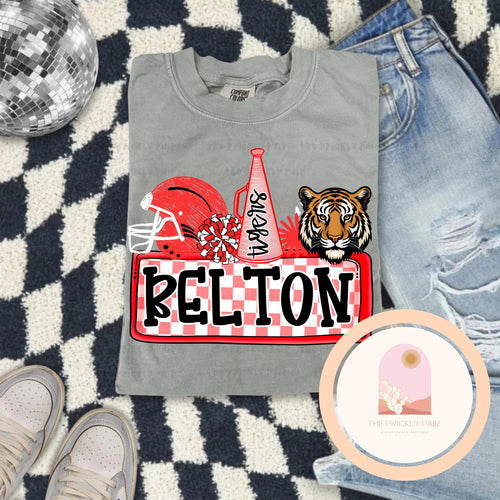 Belton Tigers (helmet/megaphone)