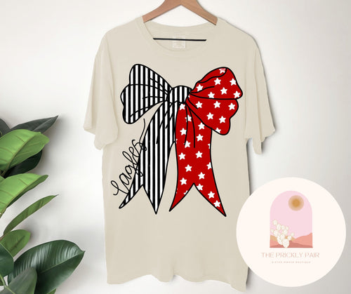 Eagles (striped/star bow)