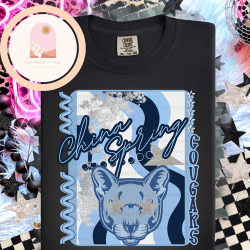 China Spring Cougars (blue/white)