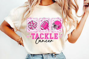 Tackle cancer (pom,football,helmet)