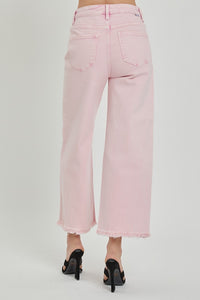 Flamingo High Rise Crop Jeans