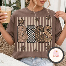 Load image into Gallery viewer, BECS stripes &amp; stars neutral