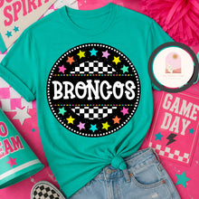 Load image into Gallery viewer, Colorful star broncos