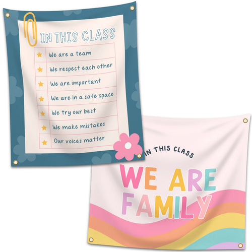 Reversible Tapestry We Are Family
