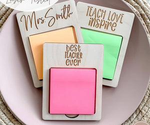 Note pad holder