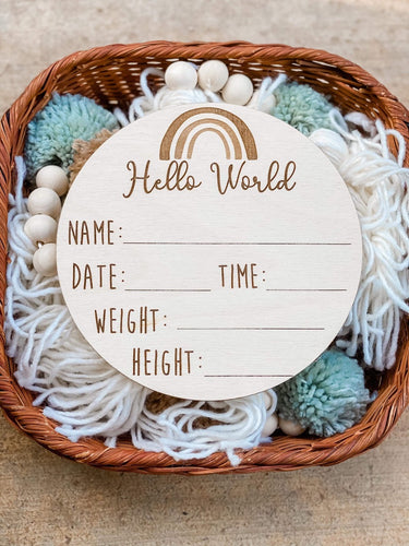Hello World Announcement