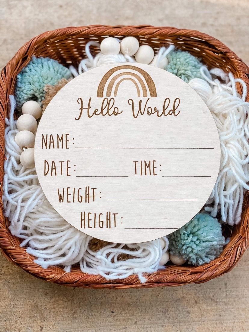 Hello World Announcement
