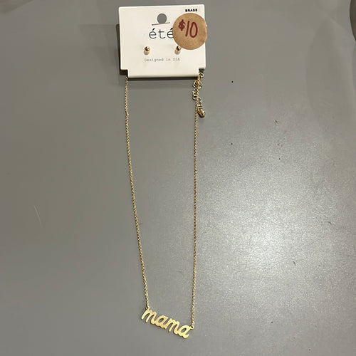 Mama Brass Necklace